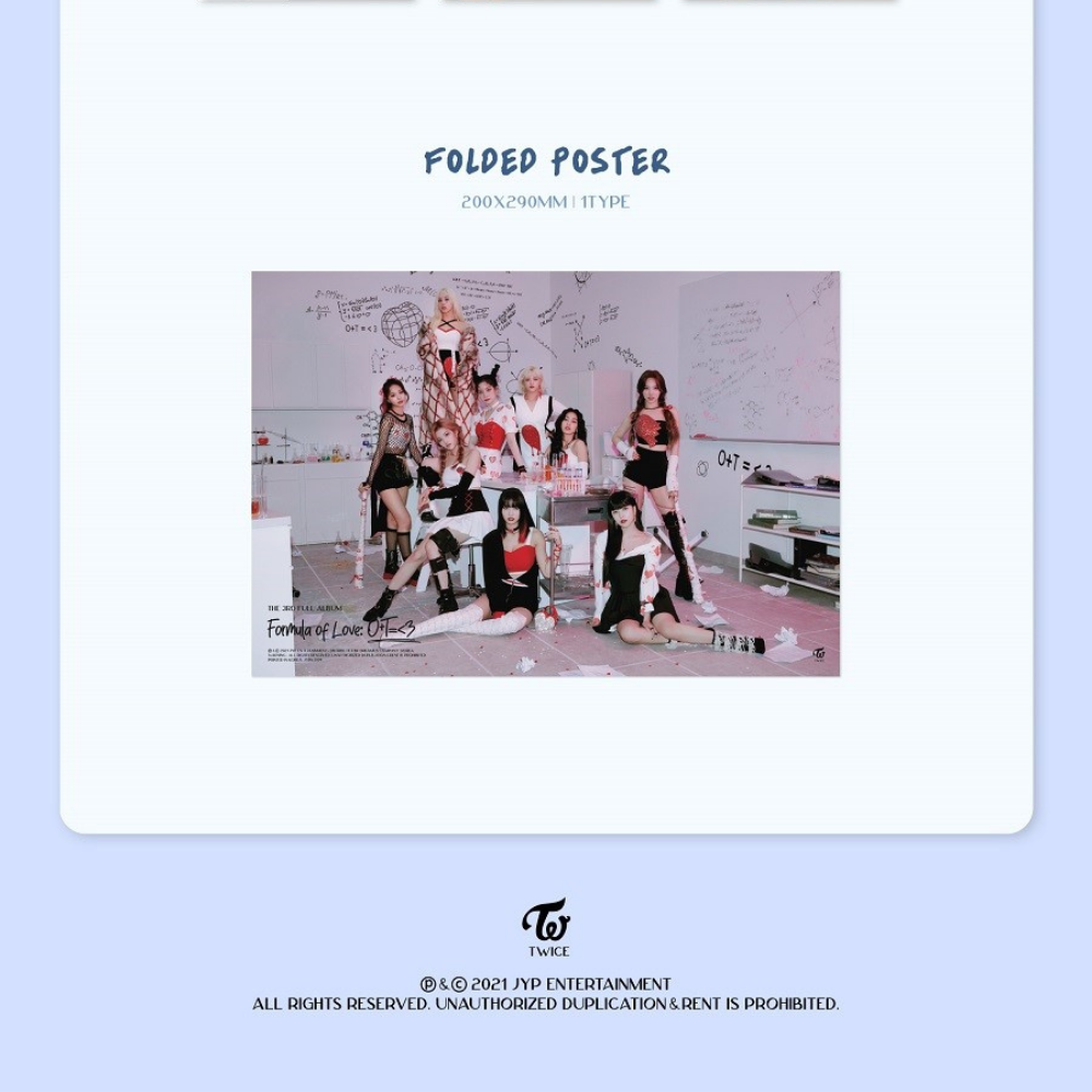 Twice Album Vol. 3 - Formula Of Love (Result File Ver.) – Ichigo Store