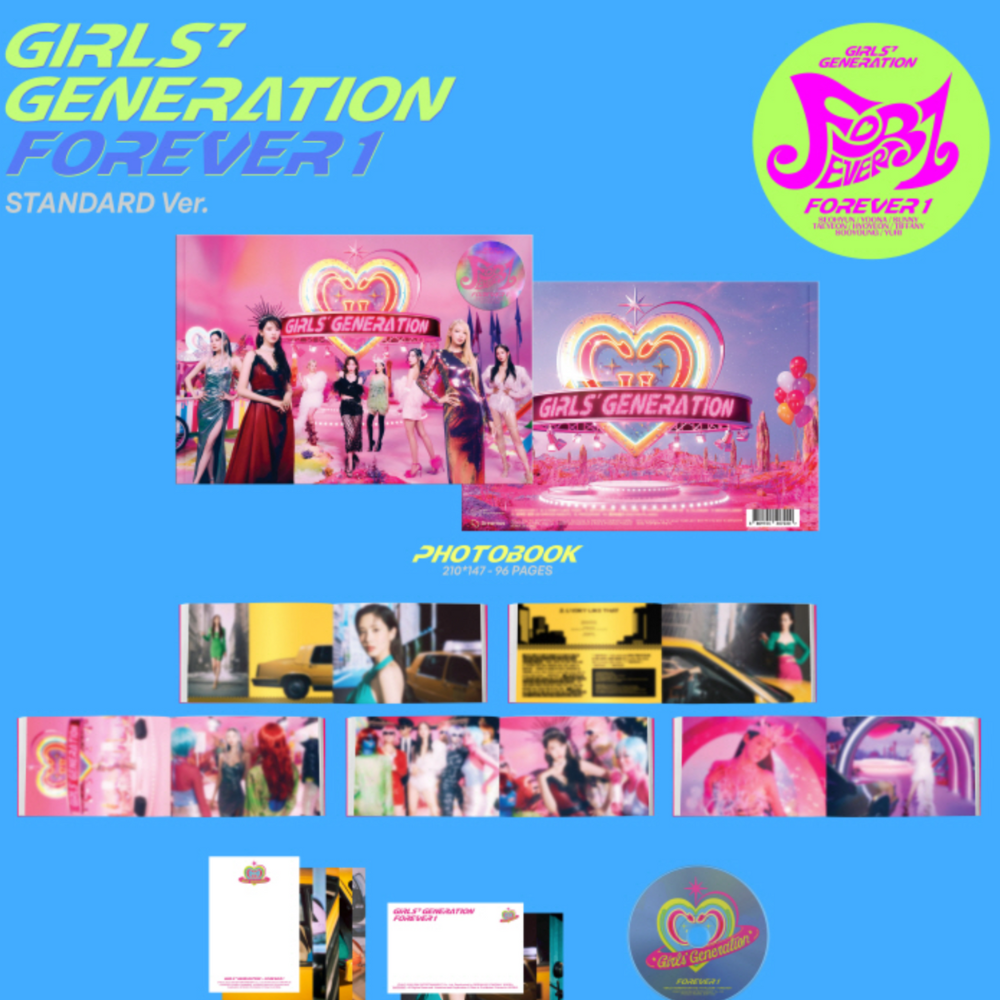 GIRLS' GENERATION - VOL.7 [FOREVER 1] (STANDARD EDITION) - LightUpK