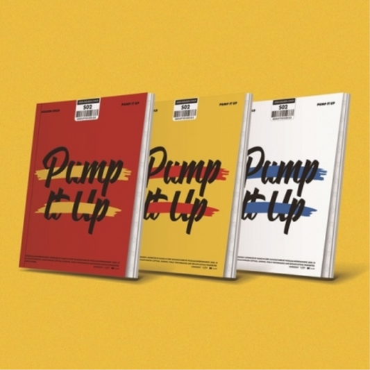 GOLDEN CHILD - PUMP IT UP (2ND SINGLE ALBUM) (3 VERSIONS)