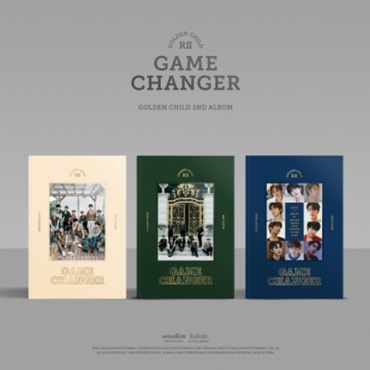 GOLDEN CHILD - VOL.2 GAME CHANGER] STANDARD EDITION (3 VERSIONS)