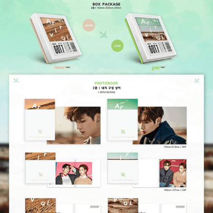 GOT7 - FLIGHT LOG : ARRIVAL (2 VERSIONS) - LightUpK