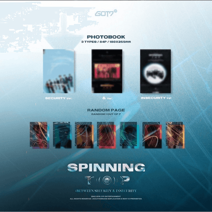 GOT7 - SPINNING TOP - LightUpK