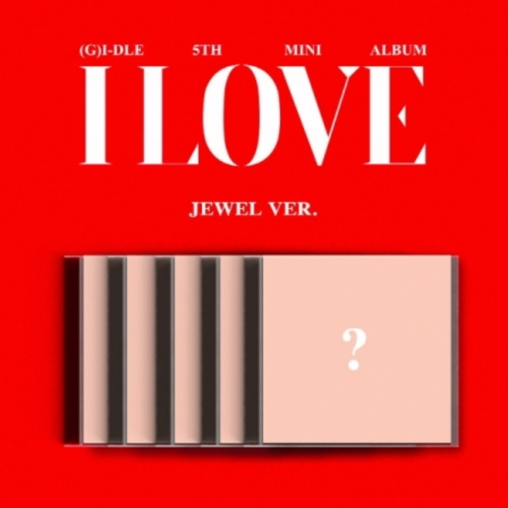 (G)I-DLE - I LOVE (5TH MINI ALBUM) JEWEL CASE VER. (5 VERSIONS)