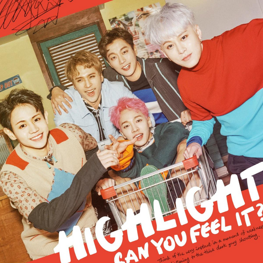 HIGHLIGHT - CAN YOU FEEL IT? (1ST MINI ALBUM) SENSE VER. (A) - LightUpK