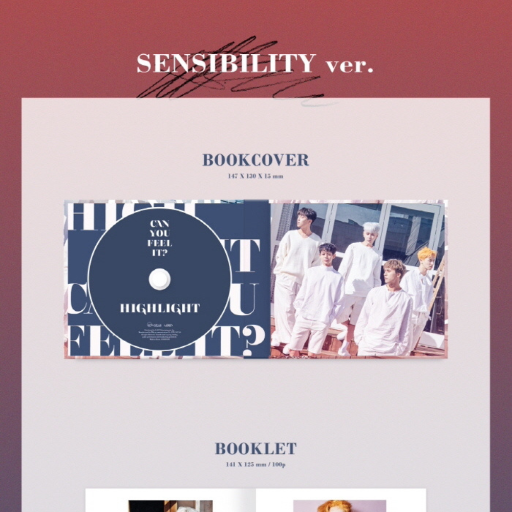 HIGHLIGHT - CAN YOU FEEL IT? (1ST MINI ALBUM) SENSIBILITY VER. (B)