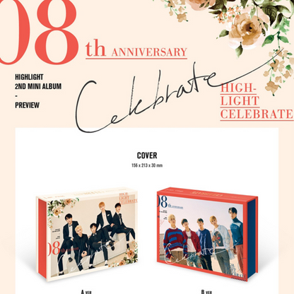 HIGHLIGHT - CÉLÉBRER (2ÈME MINI ALBUM) (2 VERSIONS)