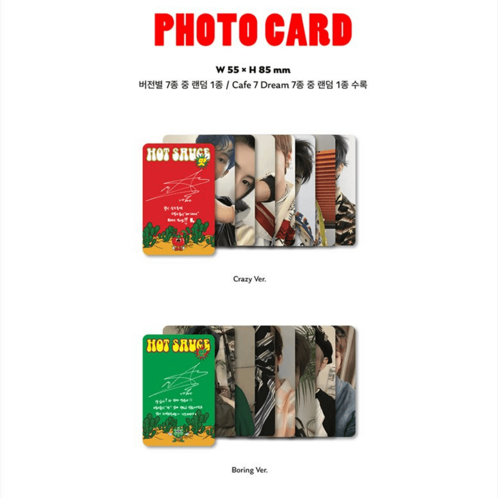 NCT DREAM - VOL.1 HOT SAUCE (3 VERSIONS)