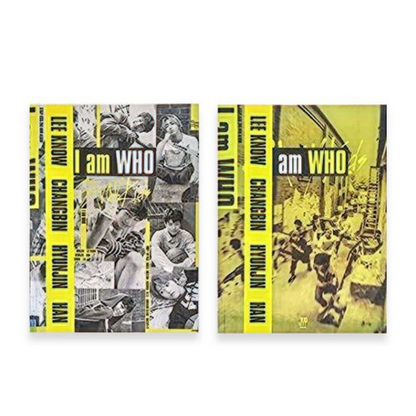 STRAY KIDS - I AM WHO (2ND MINI ALBUM) (2 VERSIONS)