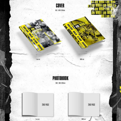 STRAY KIDS - I AM WHO (2ND MINI ALBUM) (2 VERSIONS)