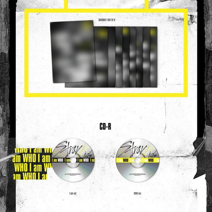 STRAY KIDS - I AM WHO (2ND MINI ALBUM) (2 VERSIONS)