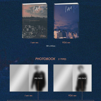 STRAY KIDS - I AM YOU (3ÈME MINI ALBUM) (2 VERSIONS)