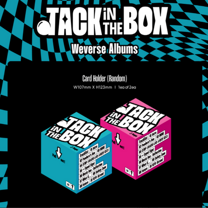 J-HOPE - JACK IN THE BOX (ALBUM WEVERSE) (2 VERSIONS)