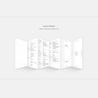 JIMIN (BTS) - FACE (ALBUMS WEVERSE VER.)