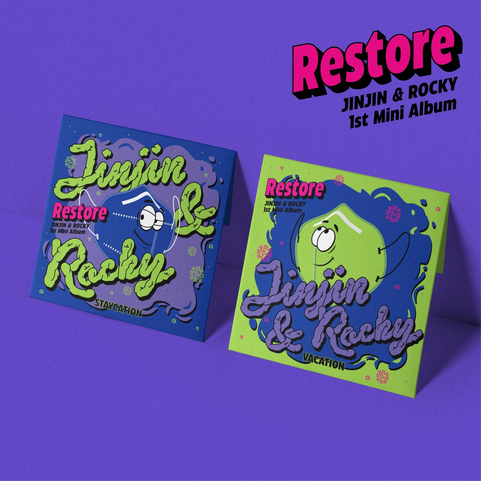 JINJIN & ROCKY (ASTRO) - RESTORE (1ST MINI ALBUM) (2 VERSIONS) - LightUpK