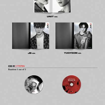 JUS2 - FOCUS (MINI ALBUM) (2 VERSIONS)