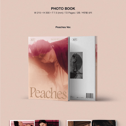 KAI - PEACHES (2ND MINI ALBUM) (2 VERSIONS) - LightUpK