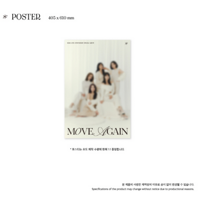 KARA - ALBUM SPÉCIAL 15ÈME ANNIVERSAIRE "MOVE AGAIN"