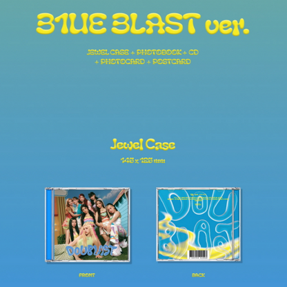 KEP1ER - DOUBLAST (2ÈME MINI ALBUM) JEWEL CASE VER. (2 VERSIONS)