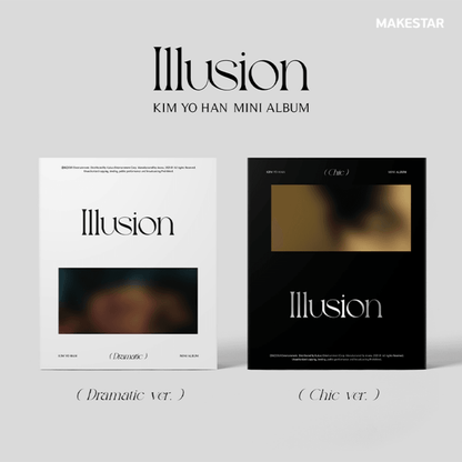 KIM YO HAN - ILLUSION (1ST MINI ALBUM) (2 VERSIONS) - LightUpK