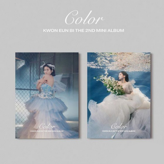 KWON EUNBI - COLOR (2ND MINI ALBUM) (2 VERSIONS) - LightUpK