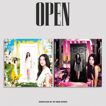 KWON EUNBI - OPEN (1ST MINI ALBUM) (2 VERSIONS)