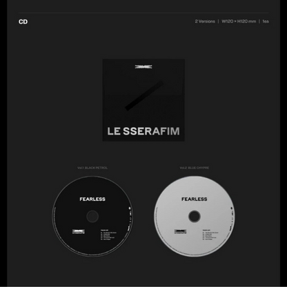 LE SSERAFIM - FEARLESS (1ER MINI ALBUM) (2 VERSIONS)