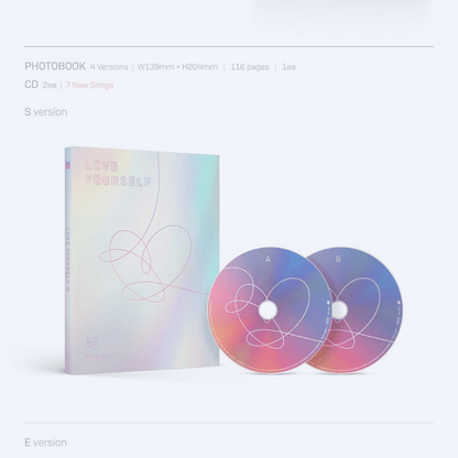 BTS - LOVE YOURSELF 結 'ANSWER' (2CD) (4 VERSIONS) - LightUpK