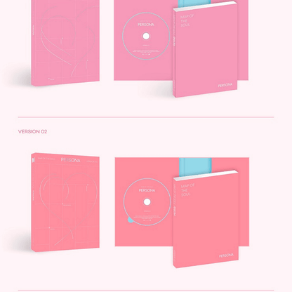 BTS - MAP OF THE SOUL : PERSONA (4 VERSIONS) - LightUpK