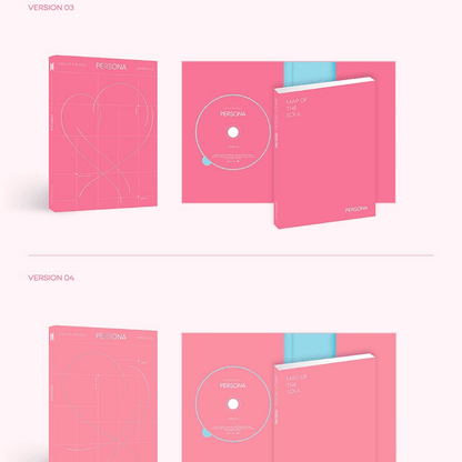 BTS - MAP OF THE SOUL : PERSONA (4 VERSIONS) - LightUpK