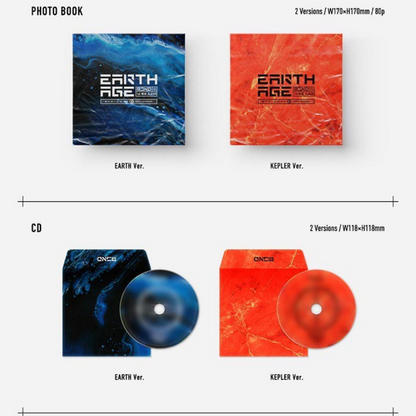 MCND - EARTH AGE (1ER MINI ALBUM) (2 VERSIONS)