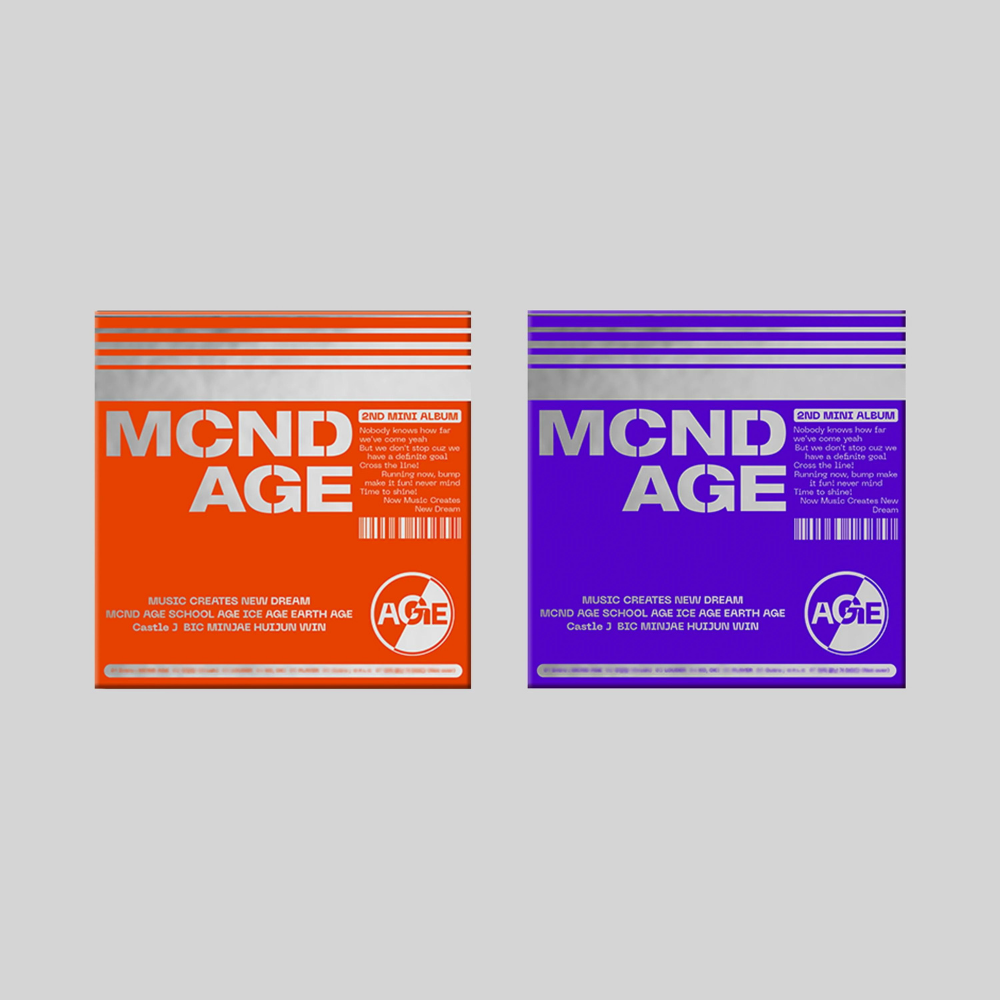 MCND - MCND AGE (2ND MINI ALBUM) (2 VERSIONS)