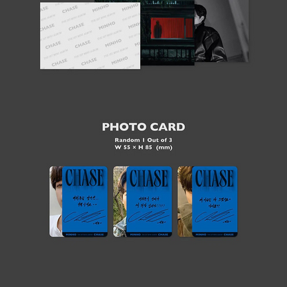 MINHO - CHASE (1ER MINI ALBUM) LIVRE PHOTO VER.