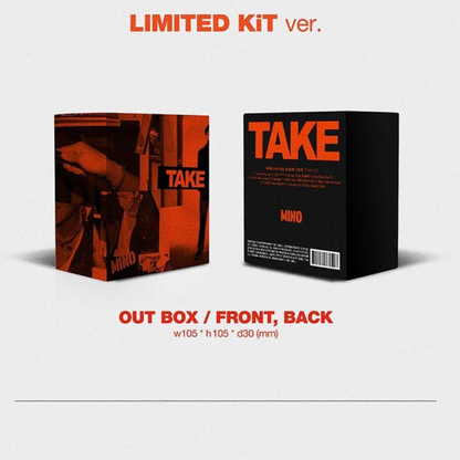 MINO 2ÈME ALBUM COMPLET 'TAKE'- KIT LIMITÉ VER.-