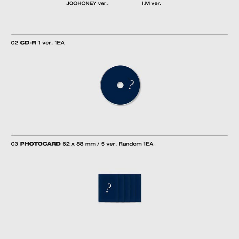 MONSTA X - 11th Mini Album - SHAPE OF LOVE - Special Version
