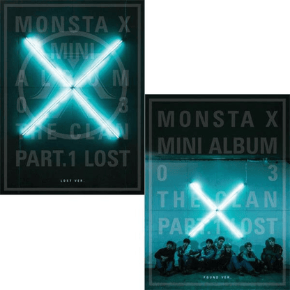 MONSTA X - THE CLAN 2.5 PART.1 LOST [3RD MINI ALBUM] (2 VERSIONS) - LightUpK