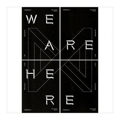 MONSTA X - VOL.2 TAKE.2 [WE ARE HERE] (4 VERSIONS) - LightUpK