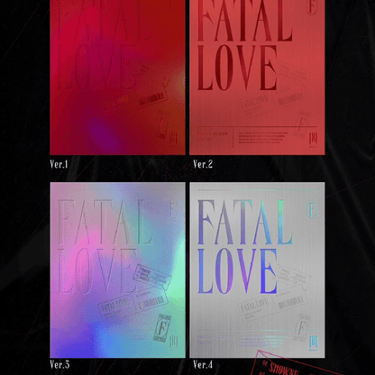 MONSTA X - VOL.3 [FATAL LOVE] (4 VERSIONS) - LightUpK