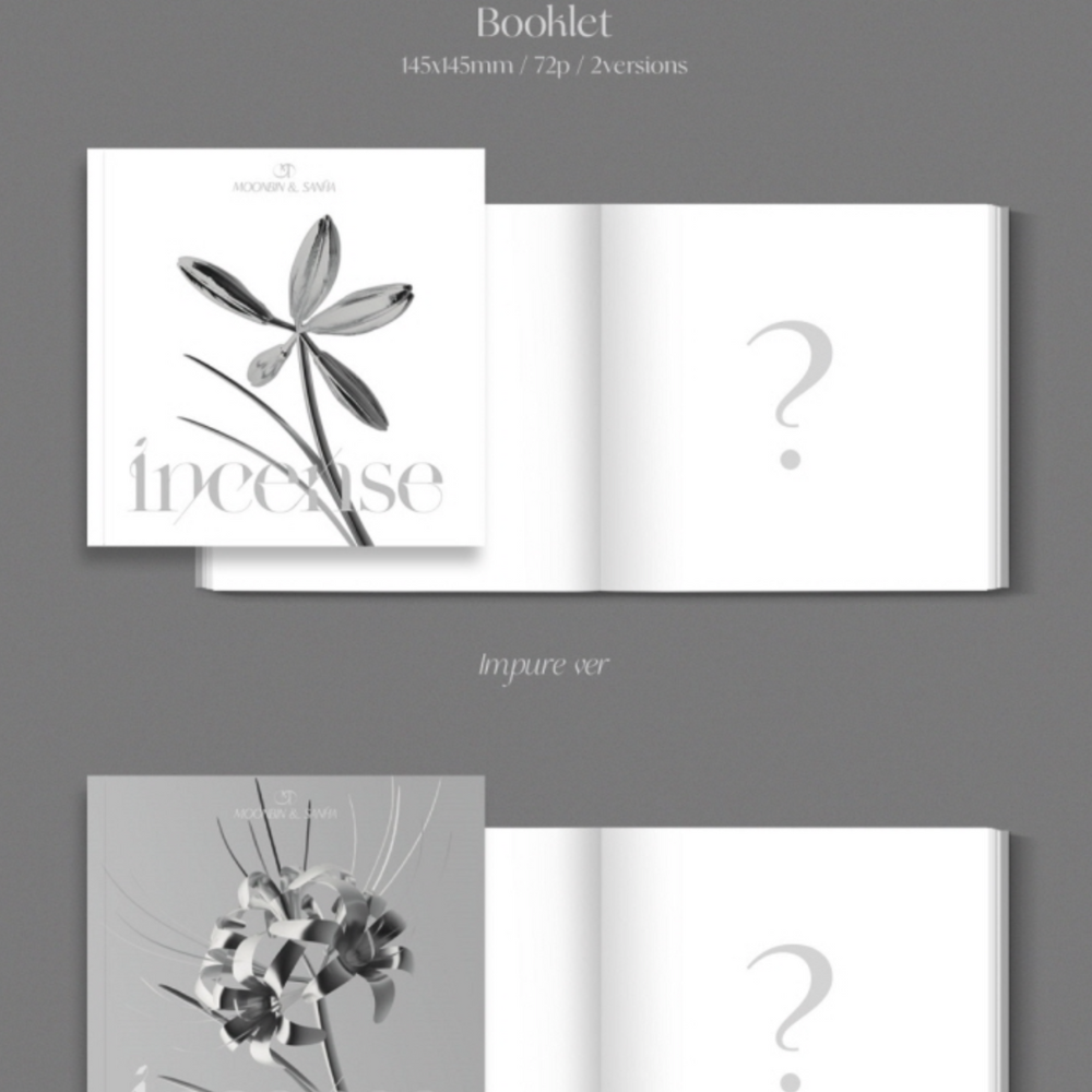 MOONBIN & SANHA (ASTRO) - INCENSE (3RD MINI ALBUM) (2 VERSIONS MOONBIN & SANHA (ASTRO) - INCENSE (3RD MINI ALBUM) (2 VERSIONS