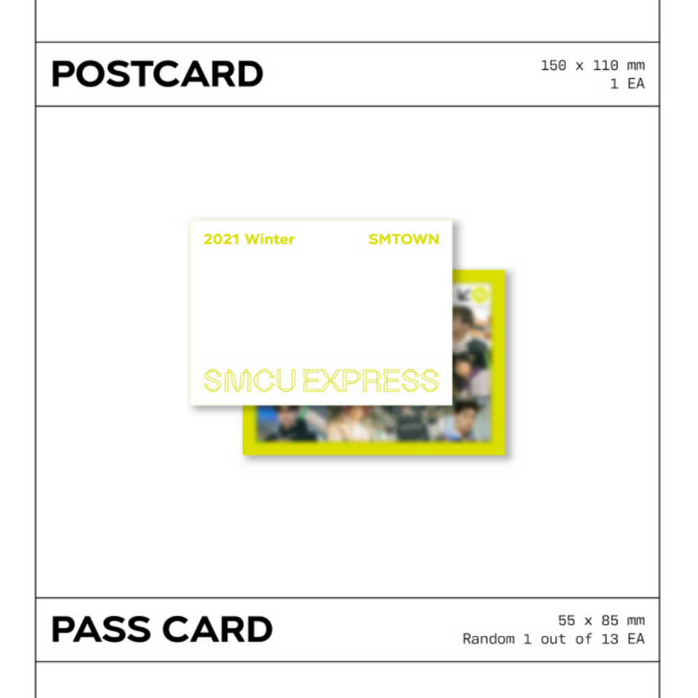 NCT - 2021 WINTER SMTOWN : SMCU EXPRESS (2 VERSIONS)