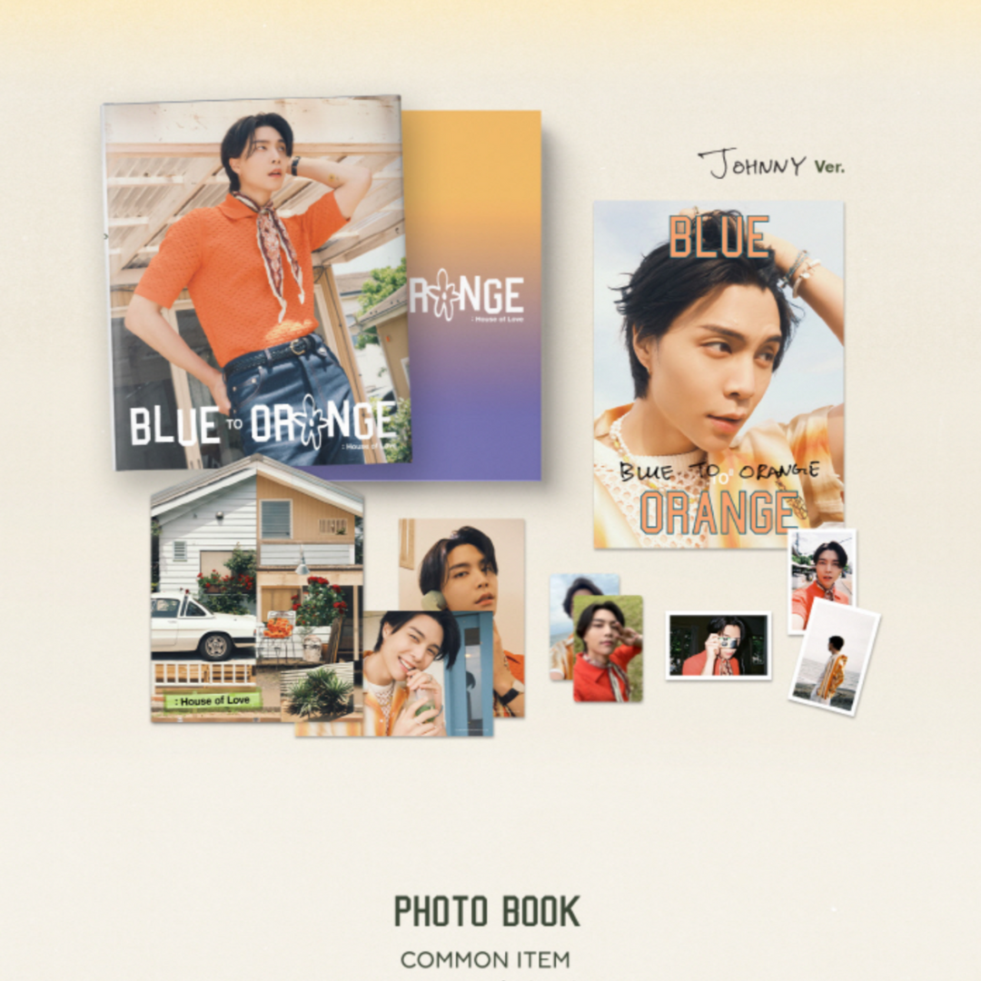 NCT 127 - NCT 127 PHOTO BOOK [BLUE TO ORANGE] (8 VERSIONS) - LightUpK