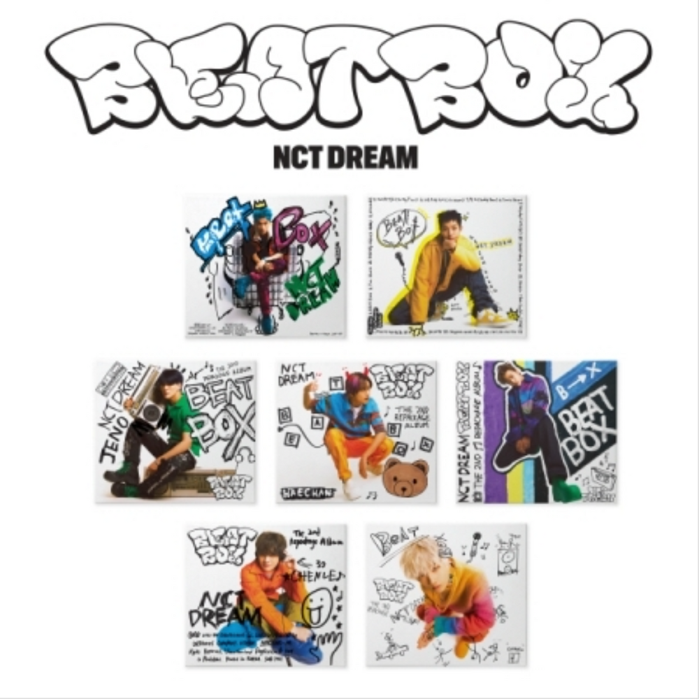 NCT DREAM - VOL.2 REPACKAGE 'BEATBOX' (DIGIPACK VER.) (7 VERSIONS)
