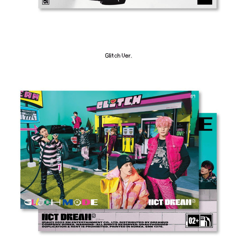 NCT DREAM - VOL.2 [GLITCH MODE] [PHOTOBOOK VER.] (2 VERSIONS) - LightUpK