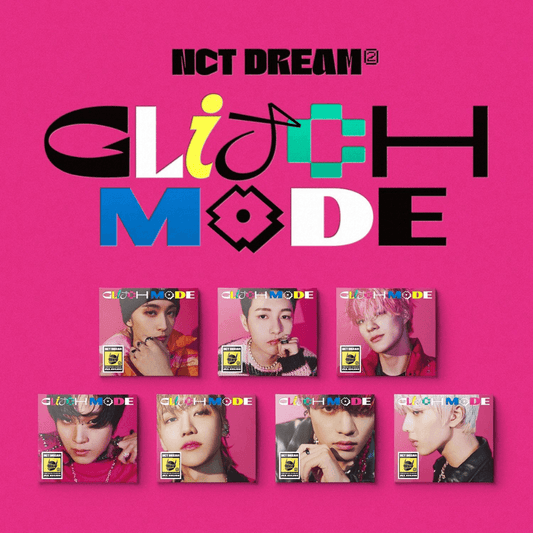 NCT DREAM - VOL.2 [GLITCH MODE] (DIGIPACK Ver.) [7 VERSIONS] (RANDOM) - LightUpK