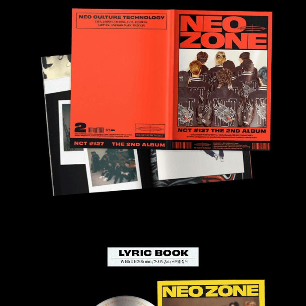 NCT 127 - VOL.2 [NCT #127 NEO ZONE] (2 VERSIONS)