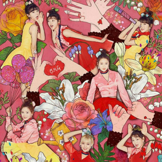 OH MY GIRL - COLORING BOOK (4TH MINI ALBUM) - LightUpK