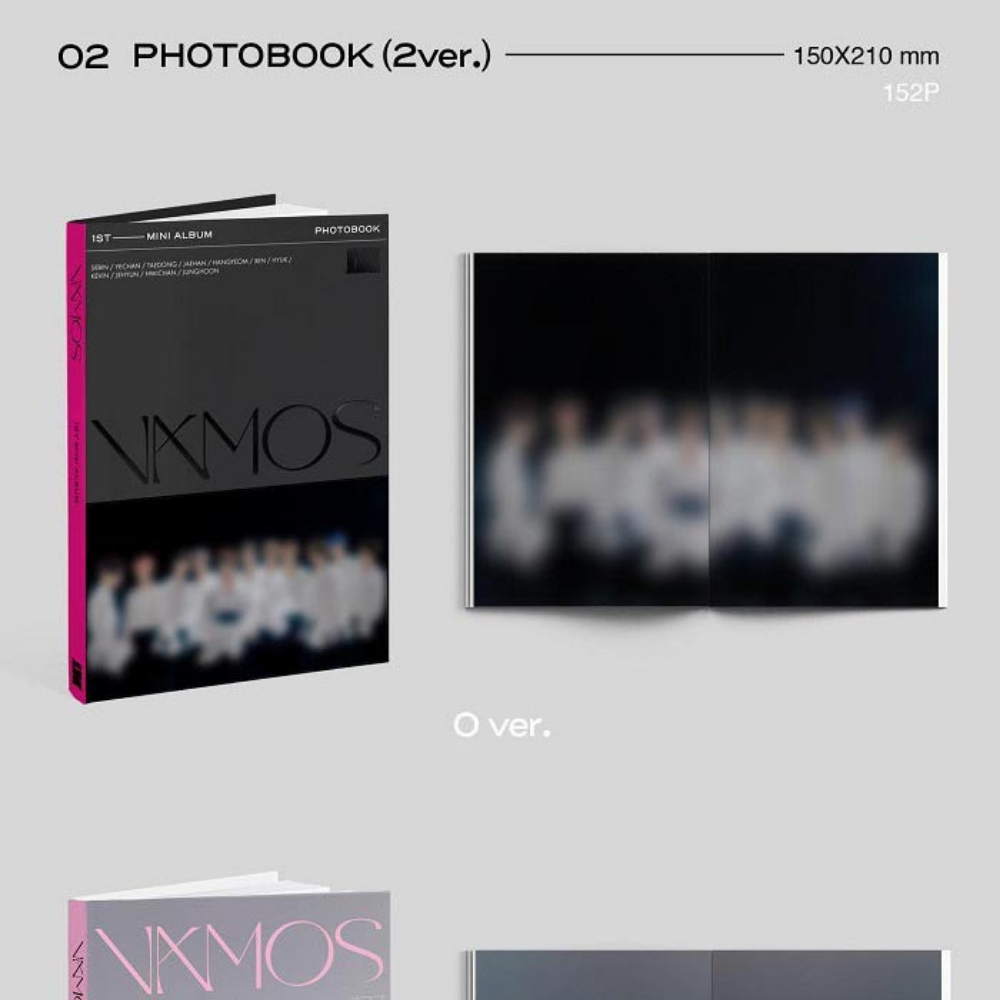 OMEGA X - 1ST MINI ALBUM [VAMOS] (2 VERSIONS) - LightUpK