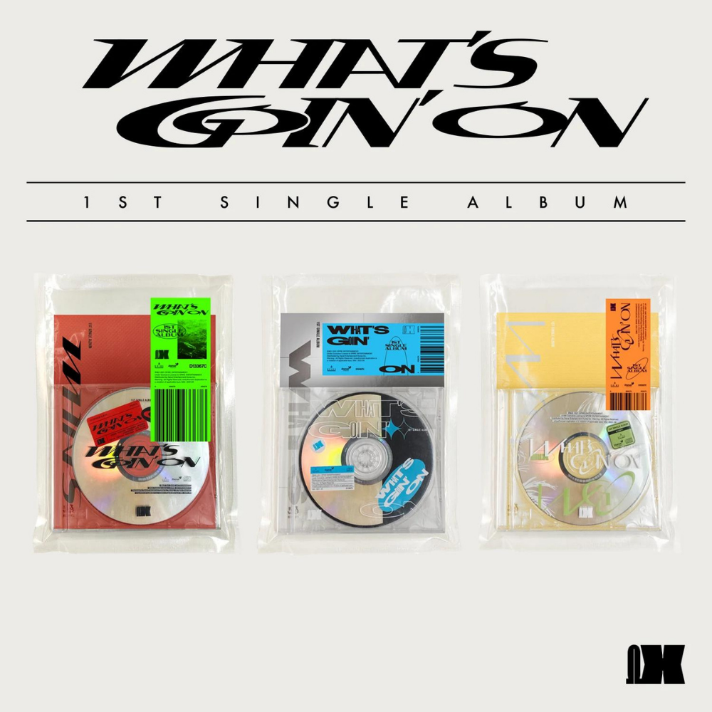 OMEGA X - WHAT'S GOIN' ON (1ST SINGLE ALBUM) (3 VERSIONS)