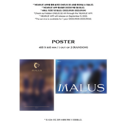 ONEUS - MALUS (8TH MINI ALBUM) MAIN VER.