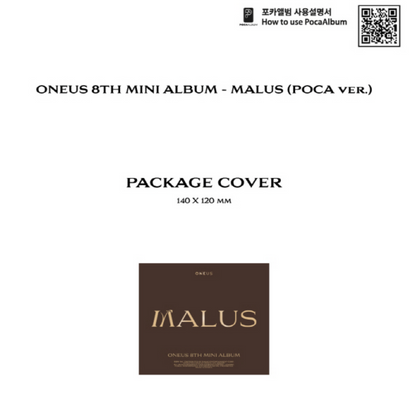 ONEUS - MALUS (8TH MINI ALBUM) POCA VER.