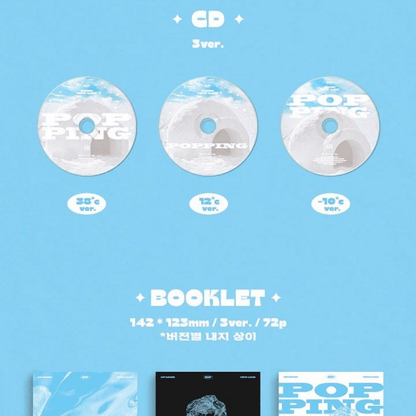 ONF - POPPING (SUMMER POPUP ALBUM) (3 VERSIONS) - LightUpK